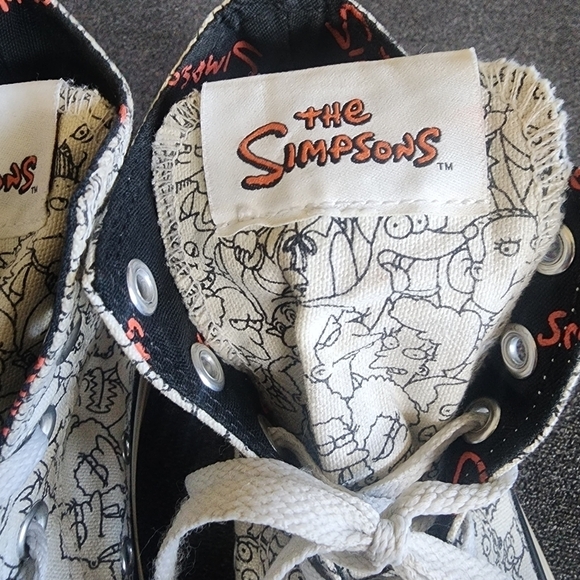 THE SIMPSONS Coverse All Stars Lifting Gym shoes chuck taylor - Picture 5 of 7